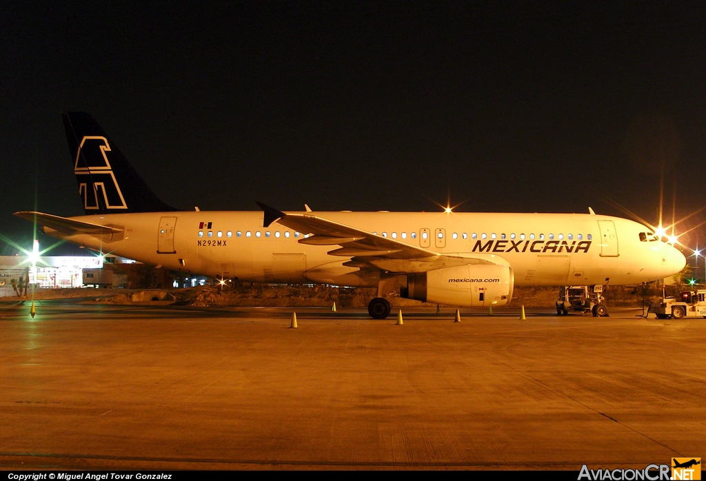 N292MX - Airbus A320-231 - Mexicana