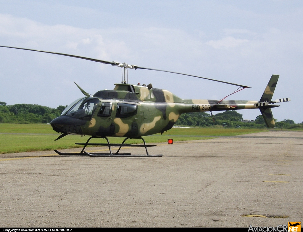FAD-3055 - Bell OH-58A+ - Fuerza Aerea Dominicana