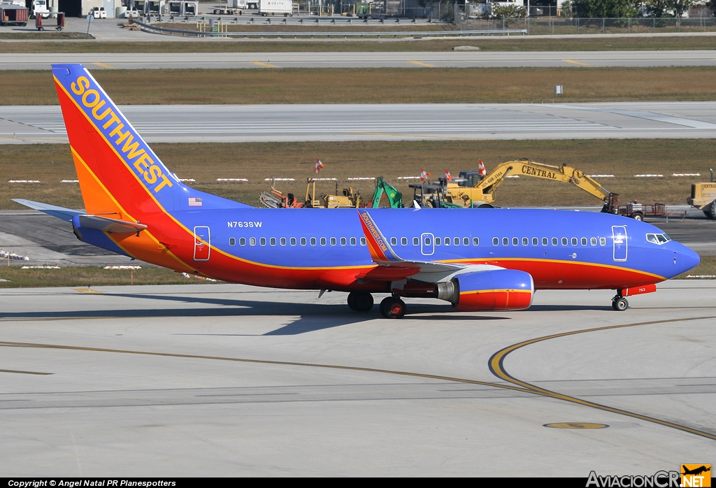 N763SW - Boeing 737-7H4 - Southwest Airlines