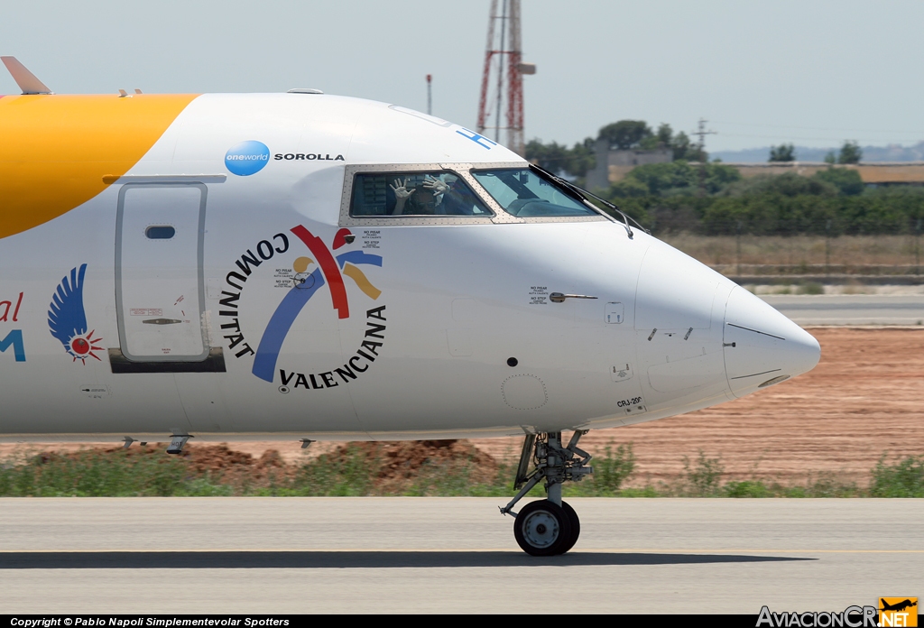 EC-HHV - Bombardier CRJ-100LR - Air Nostrum (Iberia Regional)