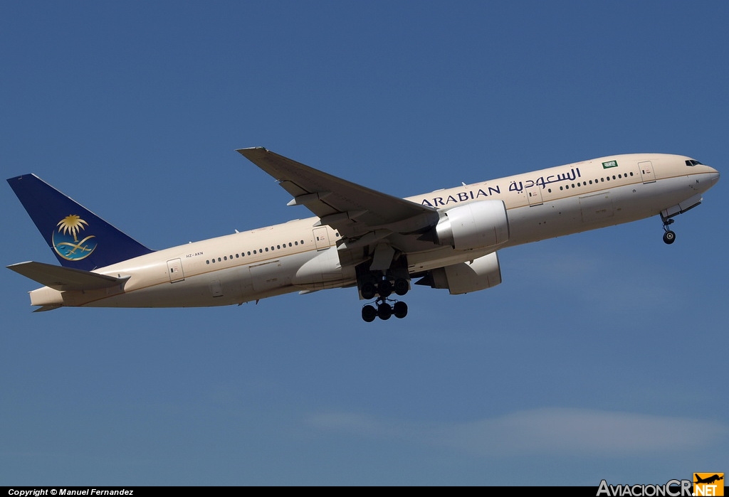 HZ-AKN - Boeing 777-268/ER - Saudi Arabian