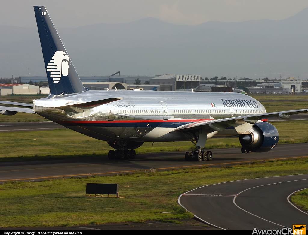 N746AM - Boeing 777-2Q8/ER - Aeromexico