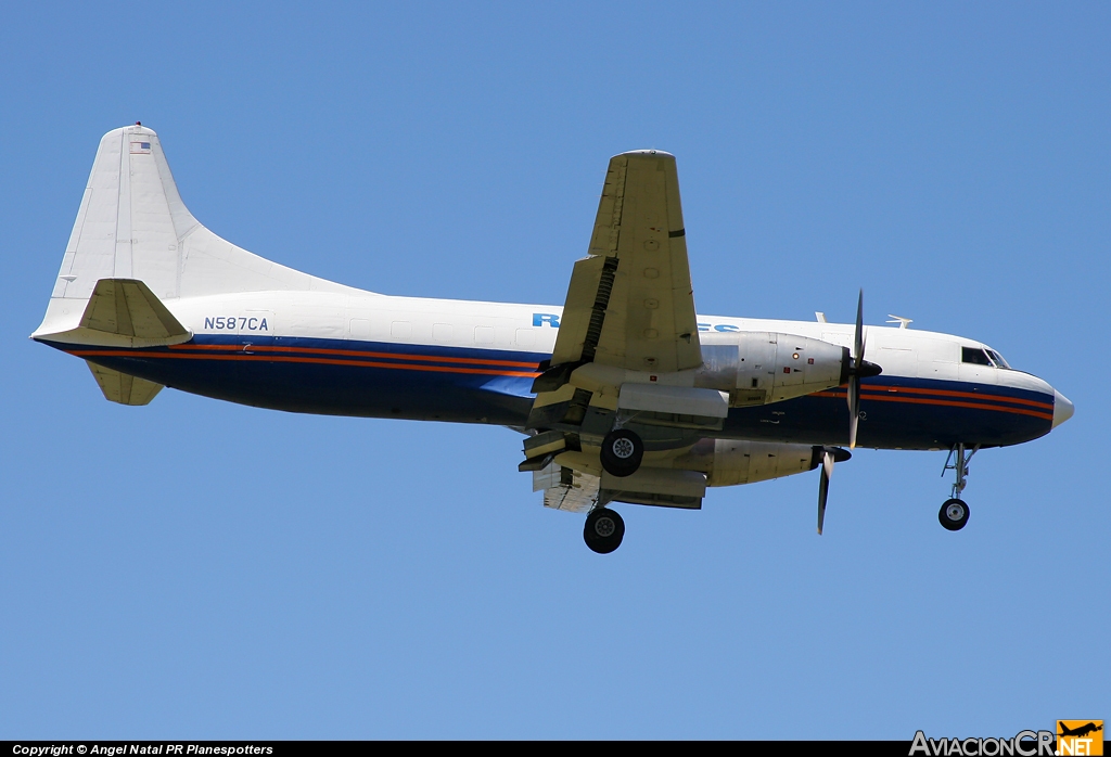 N587CA - Convair 640-440D - Rhoades Aviation