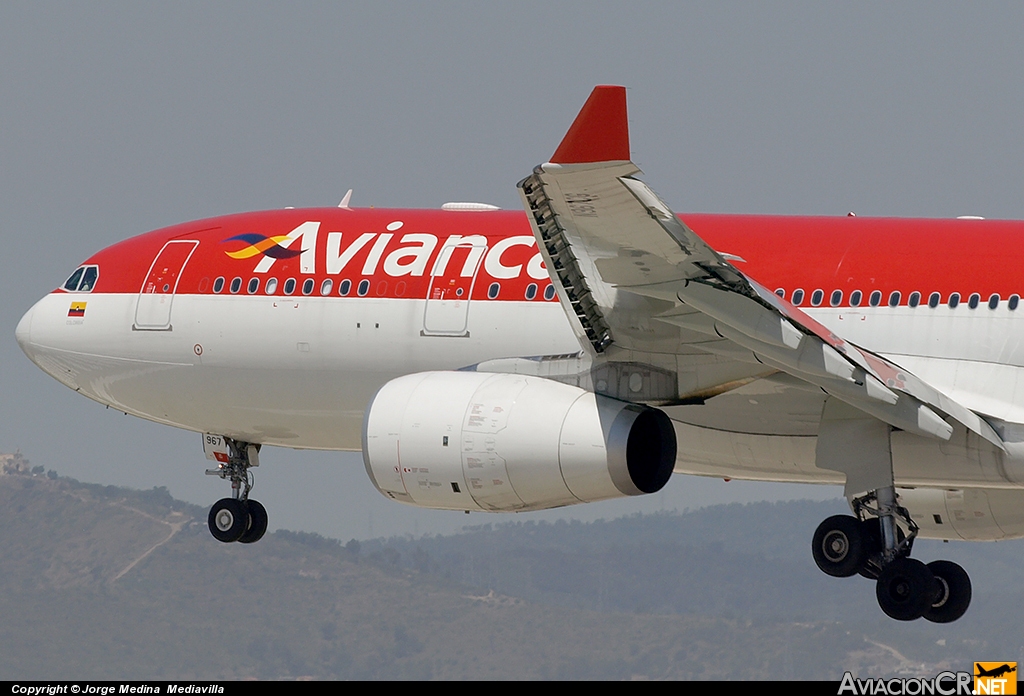 N967CG - Airbus A330-243 - Avianca Colombia
