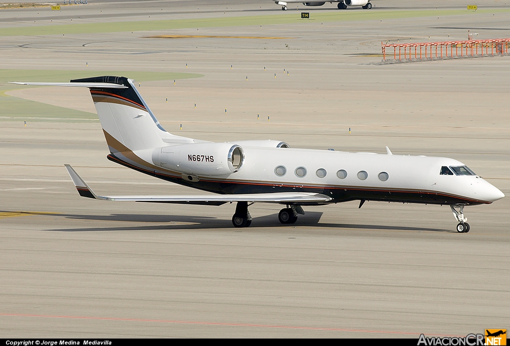 N667HS - Gulfstream Aerospace G-IV-X Gulfstream G450 - Privado