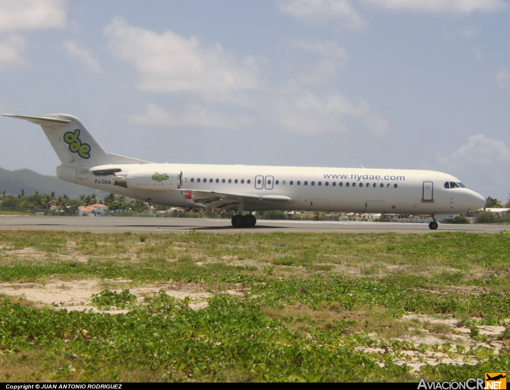PJ-DAA - Fokker 100 - Dutch Antilles Express