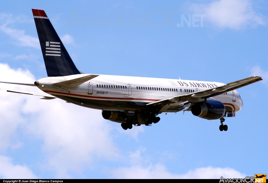 N934UW - Boeing 757-2B7 - US Airways
