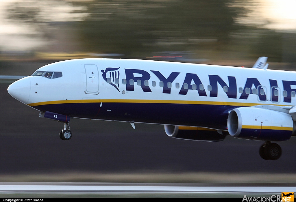 EI-DYS - Boeing 737-8AS - Ryanair
