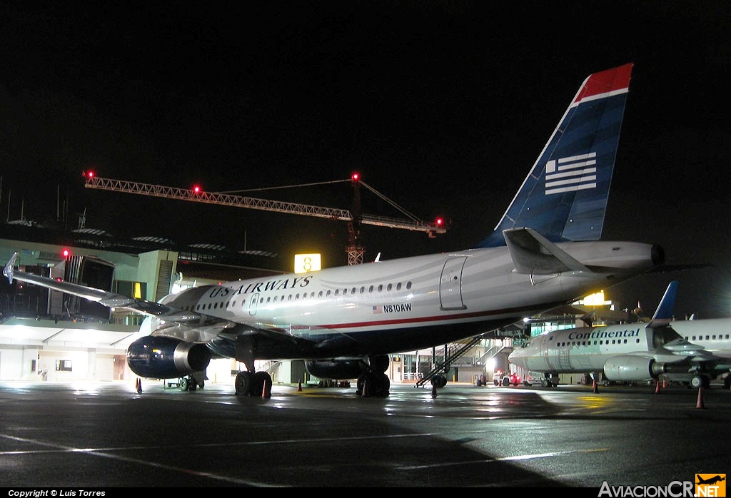 N810AW - Airbus A319-132 - US Airways