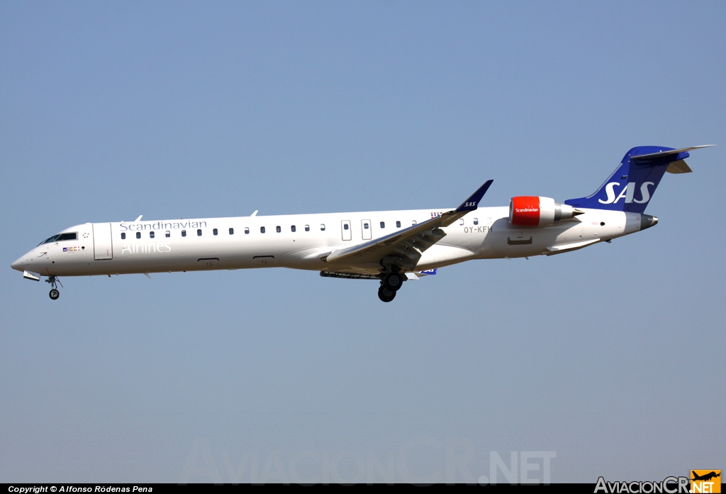 OY-KFH - Bonbardier CRJ-900N - Scandinavian Airlines - SAS