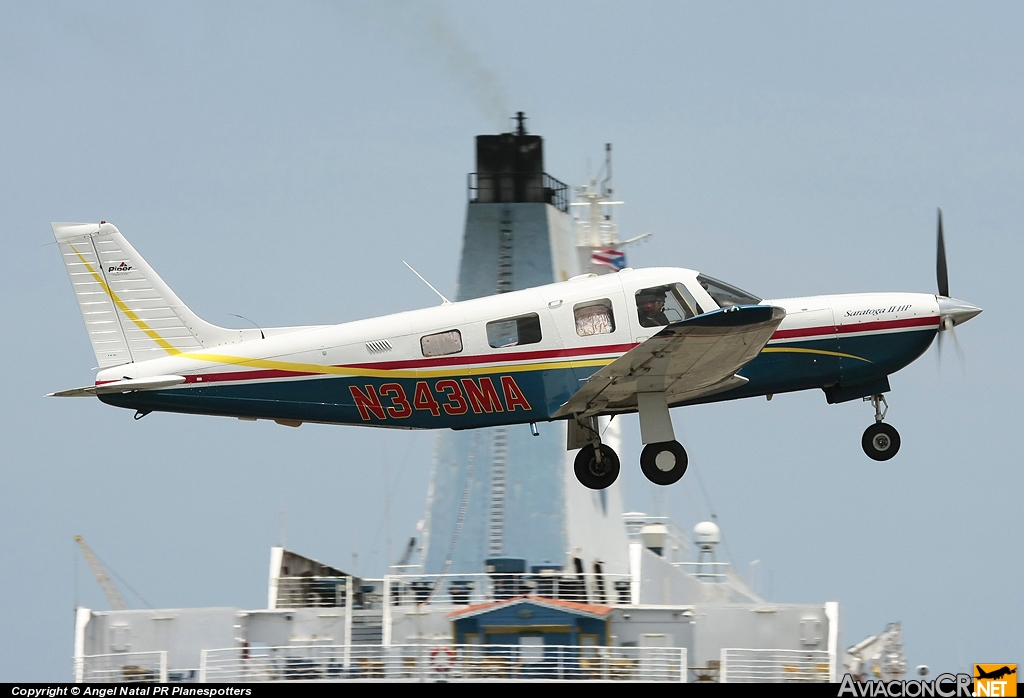 N343MA - Piper PA-32R-301 Saratoga II HP - Privado