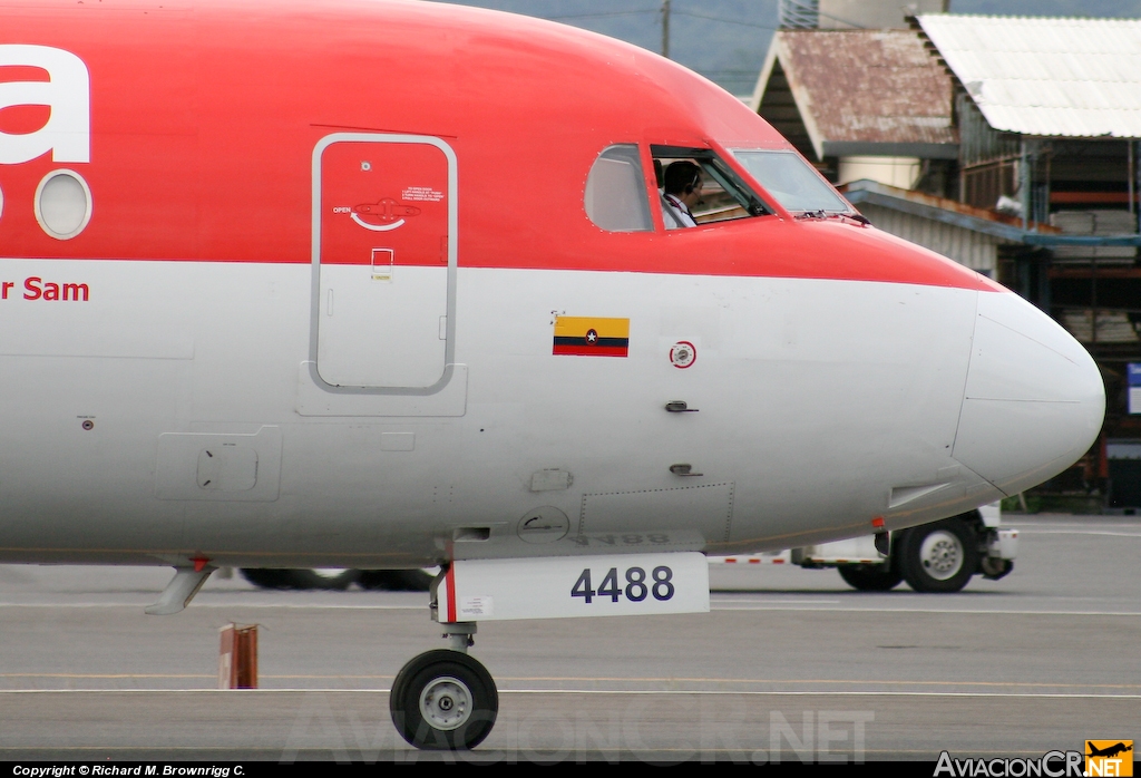 HK4488 - Fokker 100 - Avianca Colombia