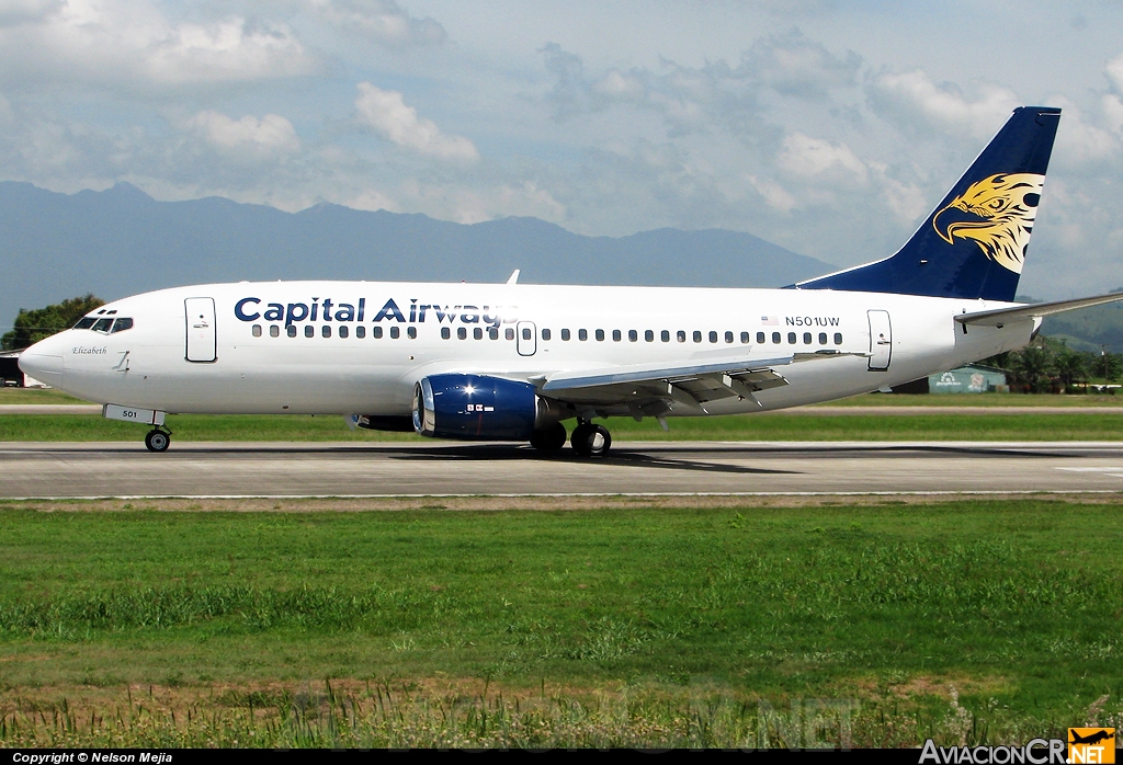 N501UW - Boeing 737-301 - Capital Airways