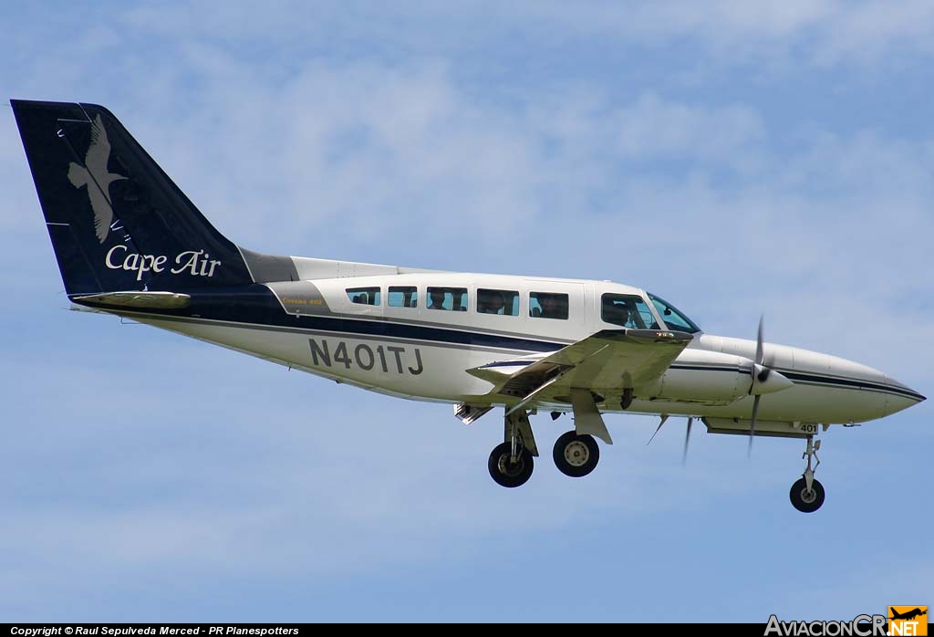 N401TJ - Cessna 402 (Genérico) - Cape Air