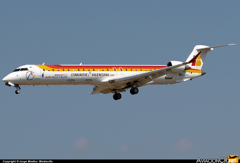 EC-JYV - Bombardier CRJ-900ER - Iberia Regional (Air Nostrum)