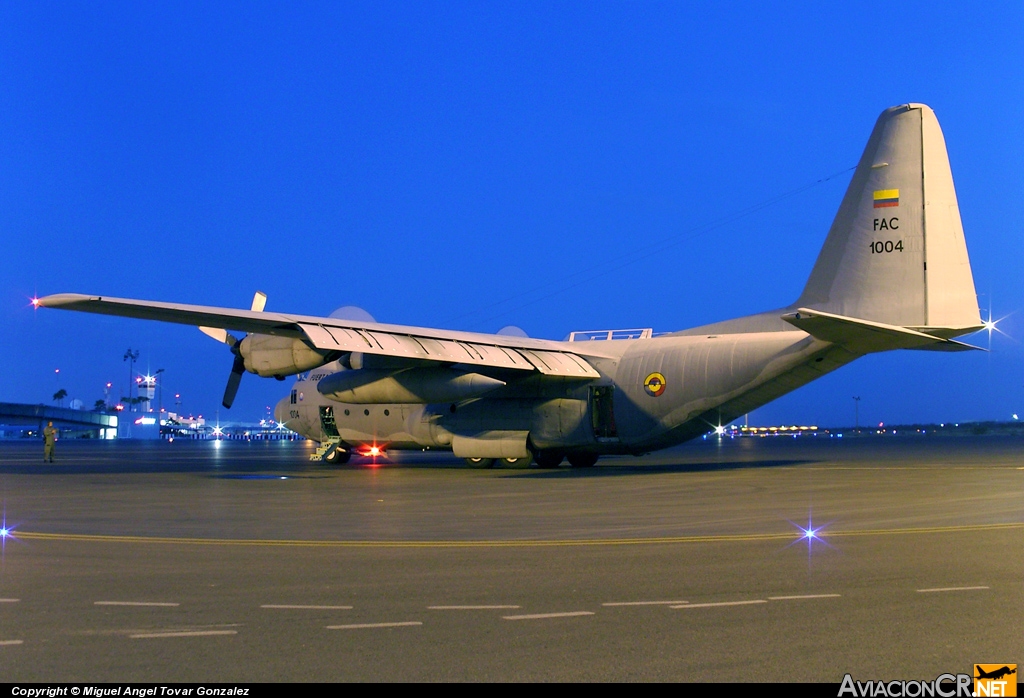 FAC1004 - Lockheed AC-130H Hercules (L-382) - Fuerza Aérea Colombiana