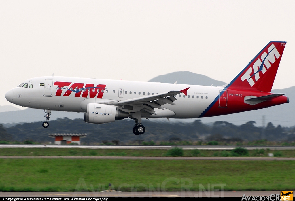 PR-MYC - Airbus A319-112 - TAM