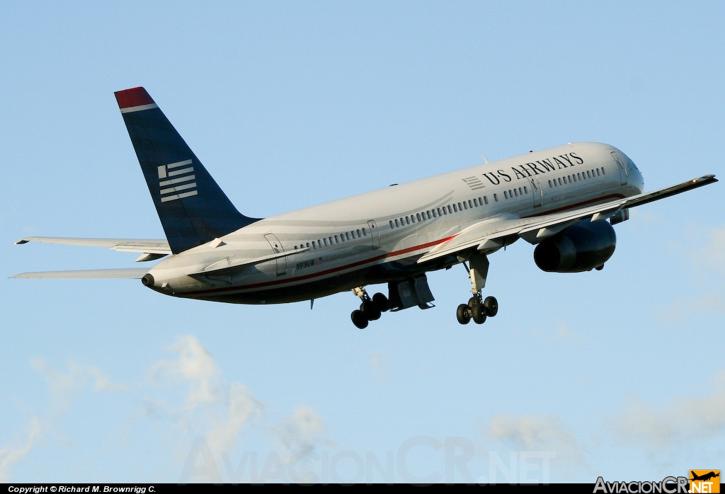 N918UW - Boeing 757-225 - US Airways