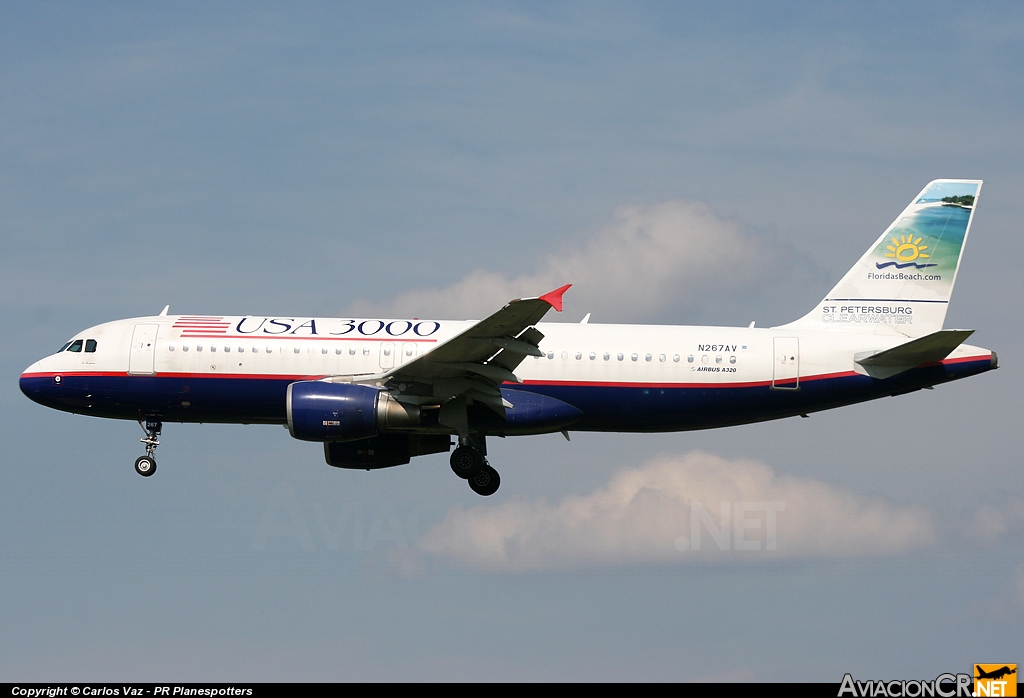 N267AV - Airbus A320-214 - USA 3000
