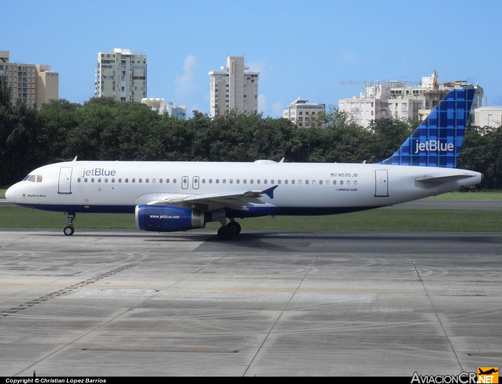 N595JB - Airbus A320-232 - Jet Blue