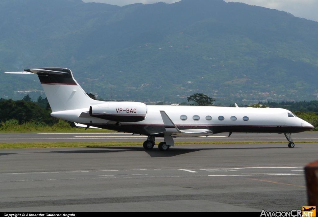 VP-BAC - Gulfstream V - Privado