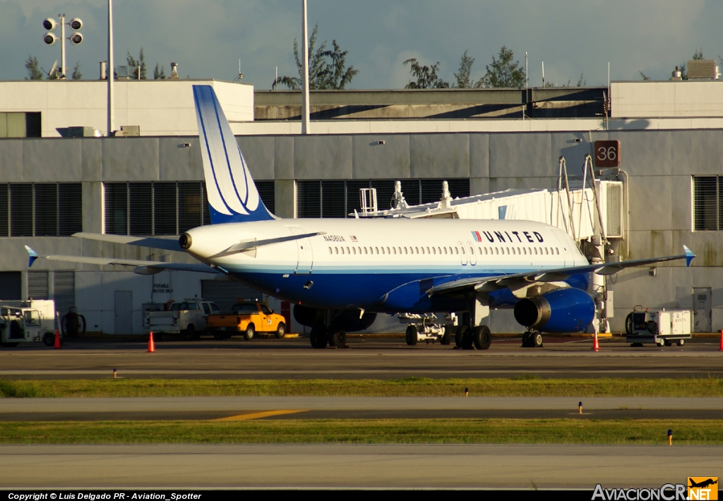 N408UA - Airbus A320-232 - United Airlines