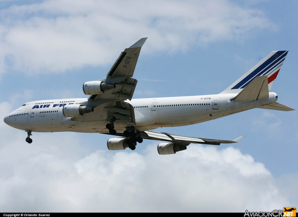 F-GITB - Boeing 747-428 - Air France