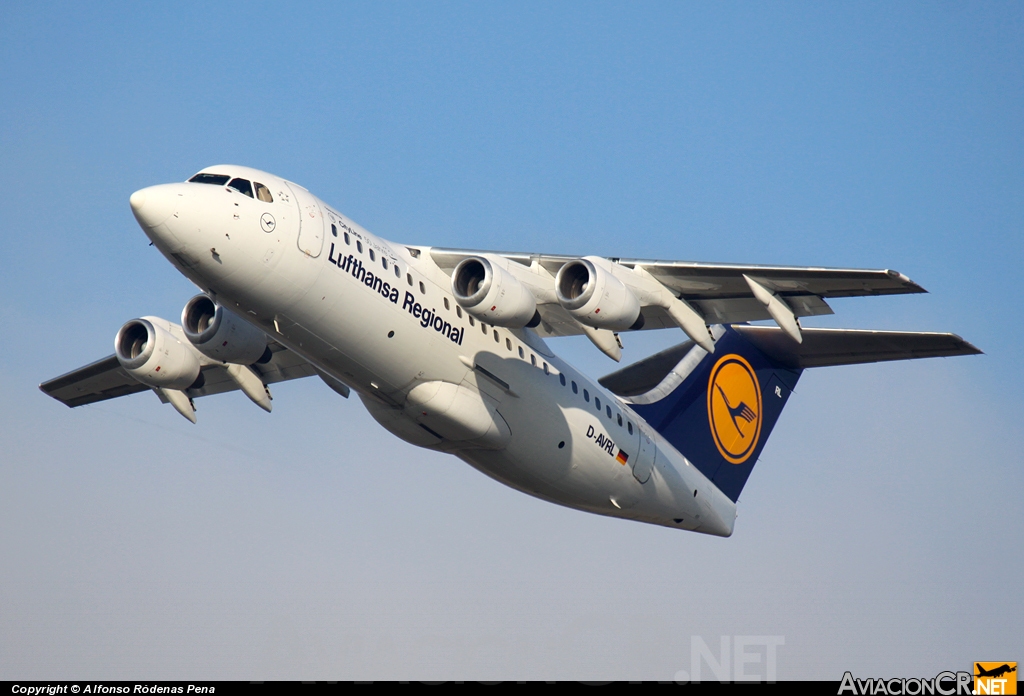 D-AVRL - BAE Systems Avro 146 - RJ85 - Lufthansa Cityline