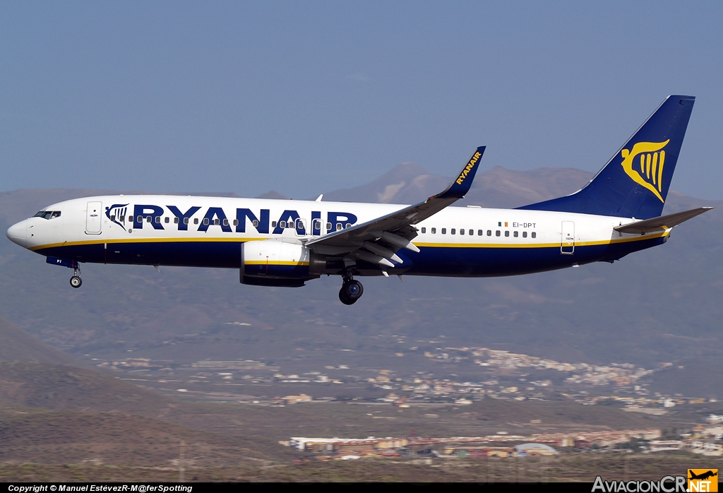 EI-DPT - Boeing 737-8AS - Ryanair