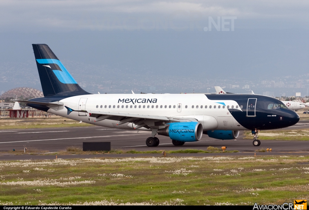 N612MX - Airbus A319-112 - Mexicana