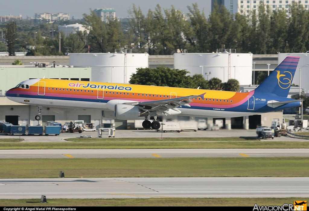 6Y-JMH - Airbus A321-211 - Air Jamaica