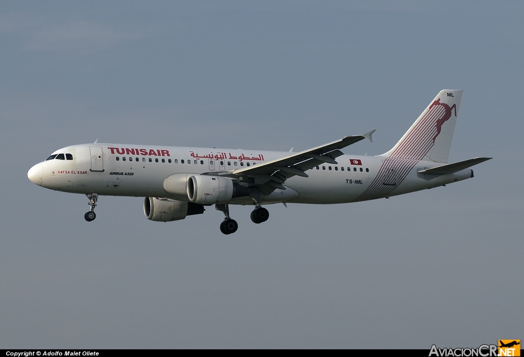 TS-IML - Airbus A320-211 - Tunisair