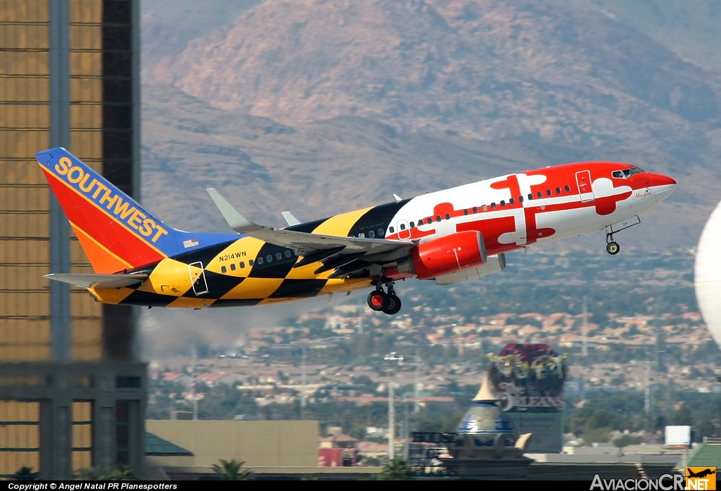 N214WN - Boeing 737-7H4 - Southwest Airlines