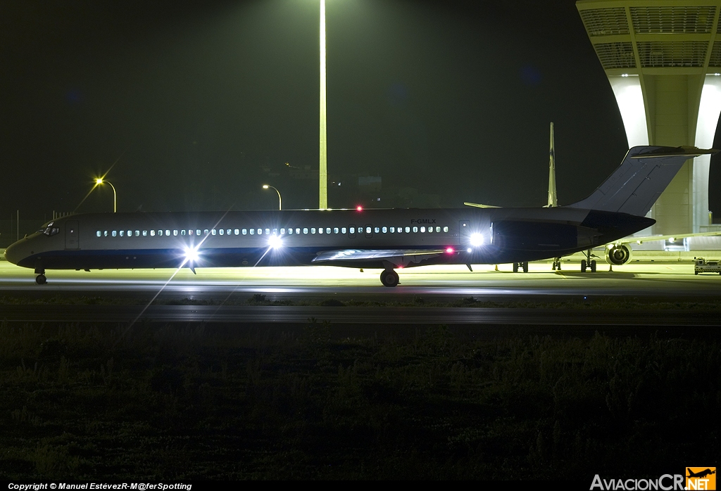 F-GMLX - McDonnell Douglas MD-83 (DC-9-83) - Blue Line