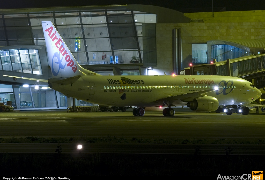 EC-HGO - Boeing 737-85P - Air Europa
