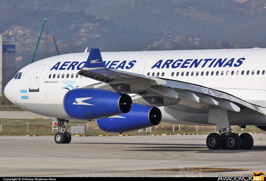 LV-ZPO - Airbus A340-211 - Aerolineas Argentinas