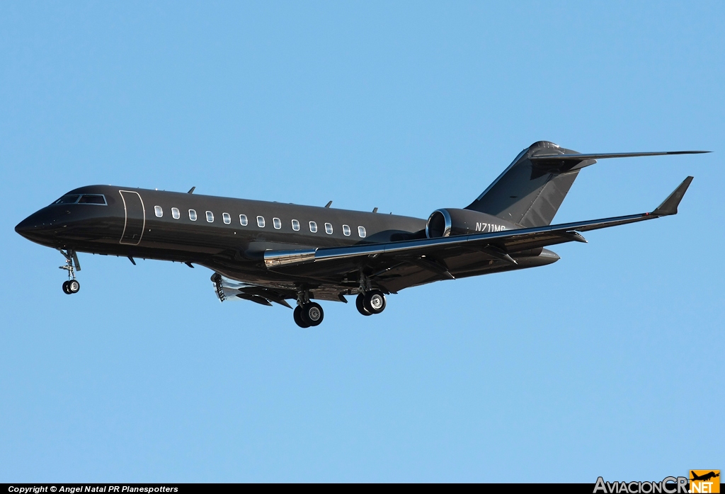 N711MC - Bombardier  BD-700-1A10 Global Express - N & MD Investment Corporation