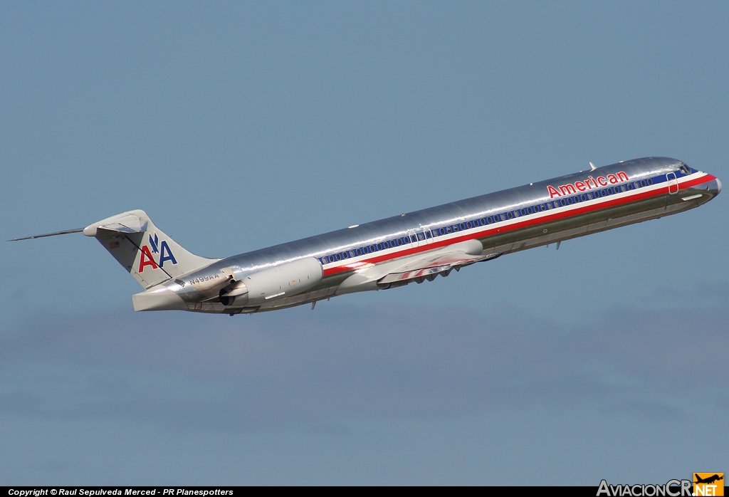 N499AA - McDonnell Douglas MD-82 (DC-9-82) - American Airlines