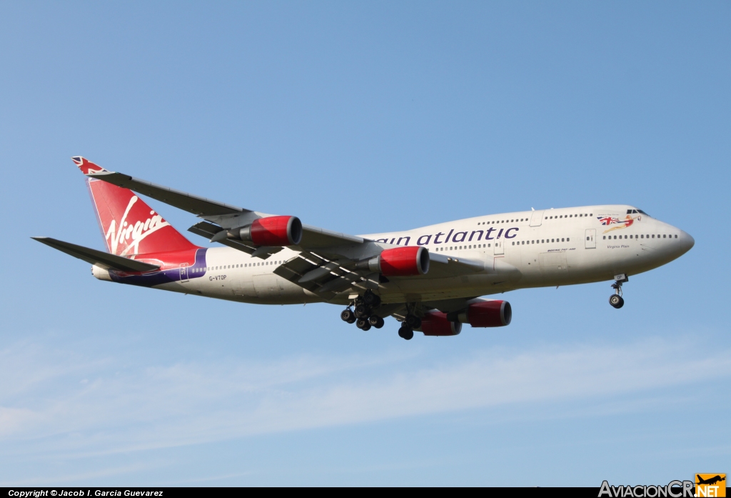 G-VTOP - Boeing 747-4Q8 - Virgin Atlantic