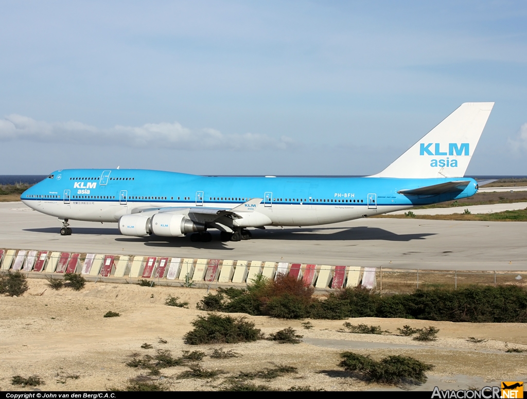 PH-BFH - Boeing 747-406 - KLM Asia