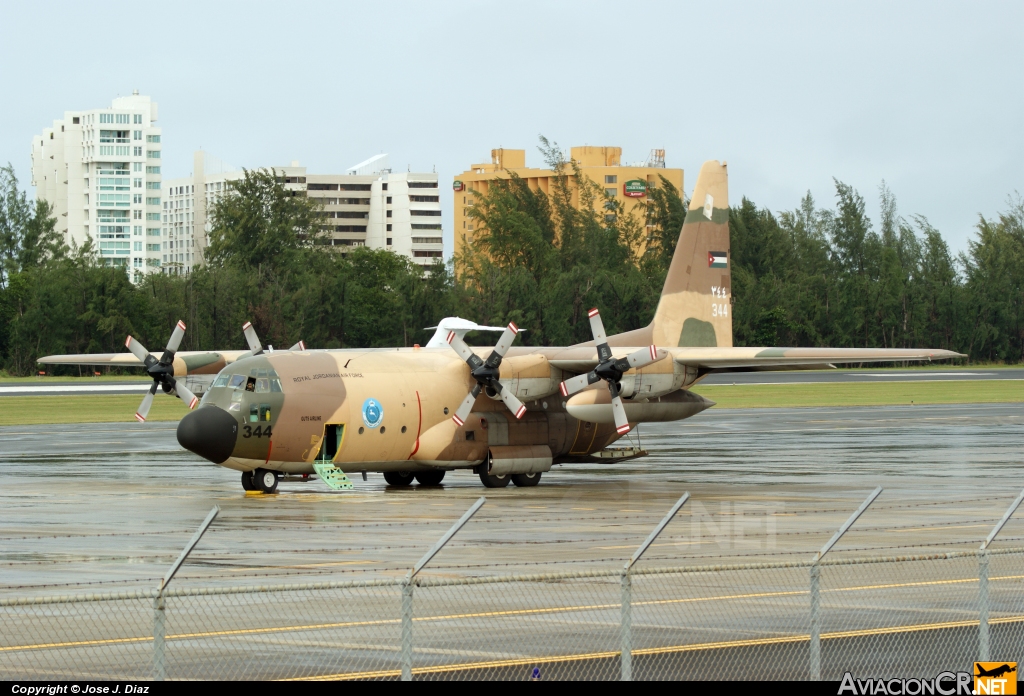 344 - Lockheed AC-130H Hercules (L-382) - Jordan - Air Force