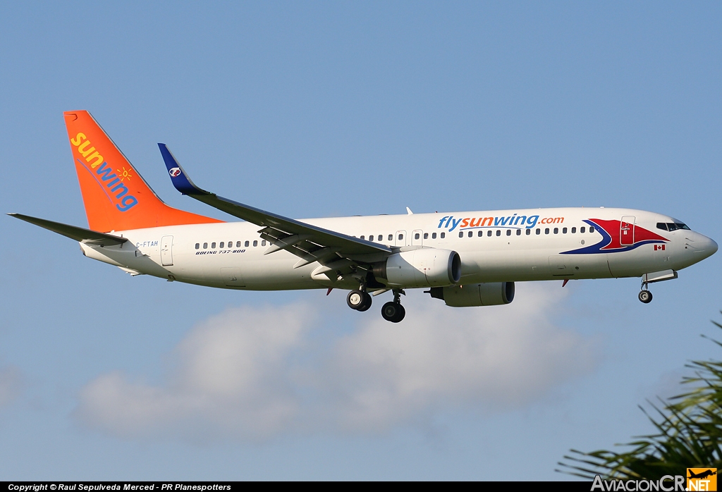 C-FTAH - Boeing 737-8Q8 - Sunwing Airlines