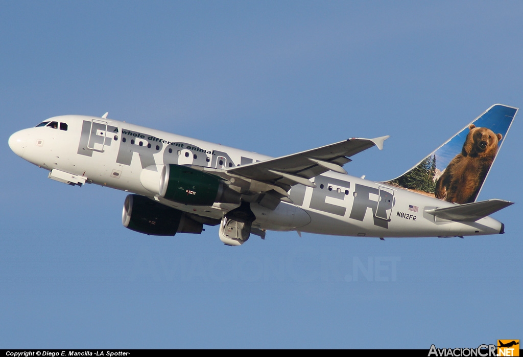 N812FR - Airbus A318-111 - Frontier Airlines