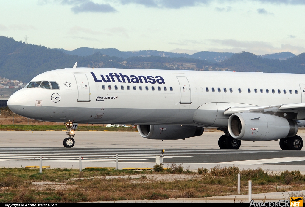 D-AISK - Airbus A321-231 - Lufthansa