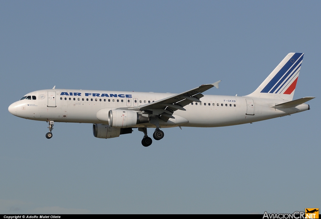 F-GKXB - Airbus A320-211 - Air France