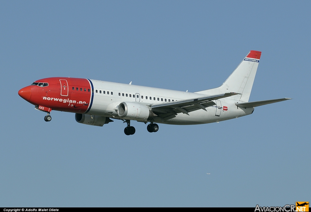 LN-KKS - Boeing 737-33A - Norwegian Air Shuttle
