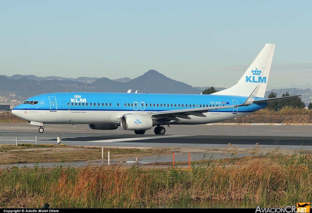 PH-BXE - Boeing 737-8K2 - KLM - Royal Dutch Airlines