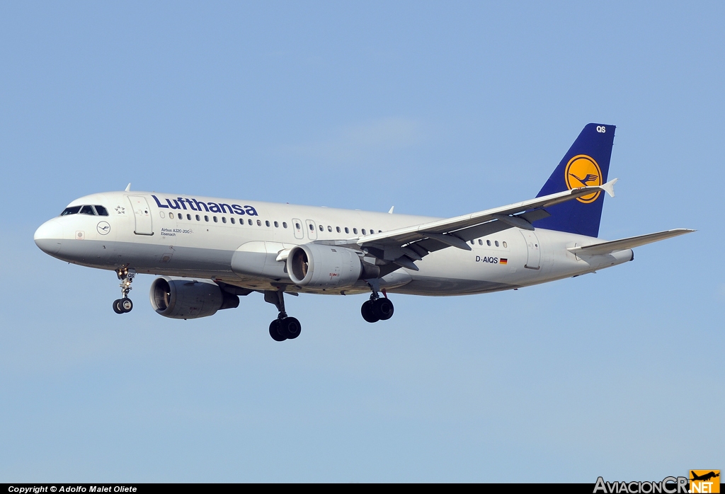D-AIQS - Airbus A320-211 - Lufthansa
