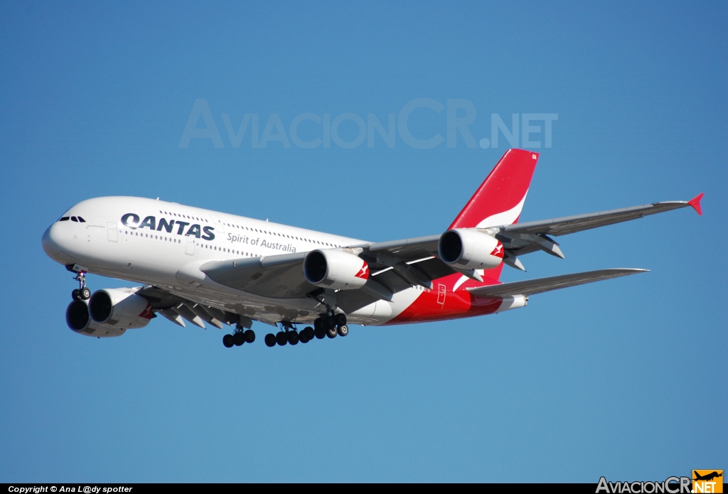 VH-OQA - Airbus A380-842 - Qantas