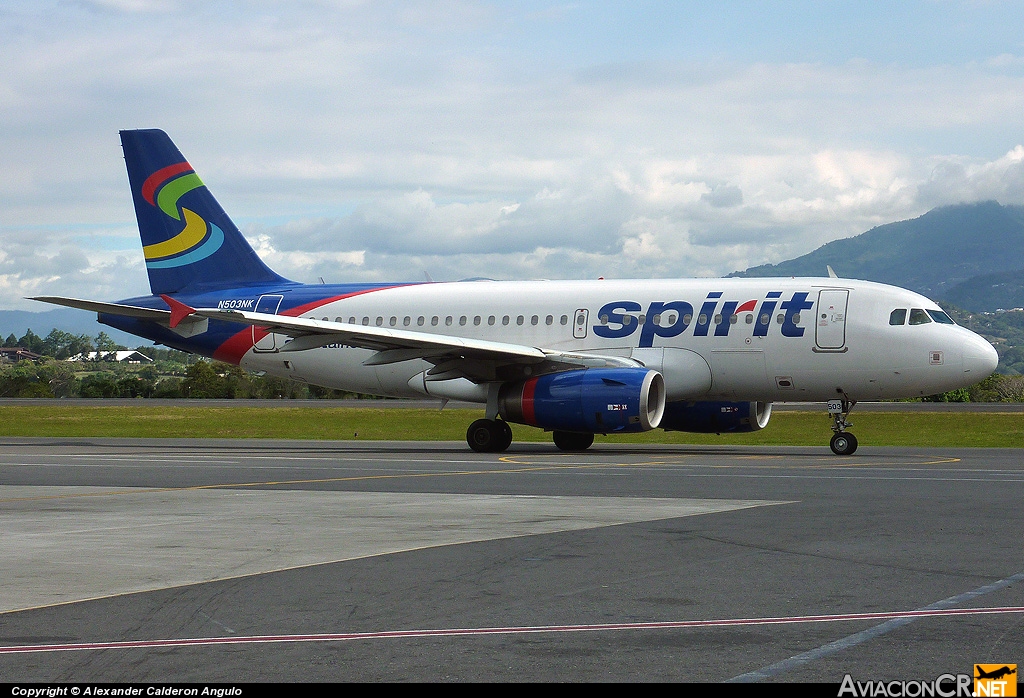 N503NK - Airbus A319-132 - Spirit Airlines
